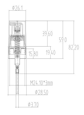 Помпа піноутворююча CY602-2